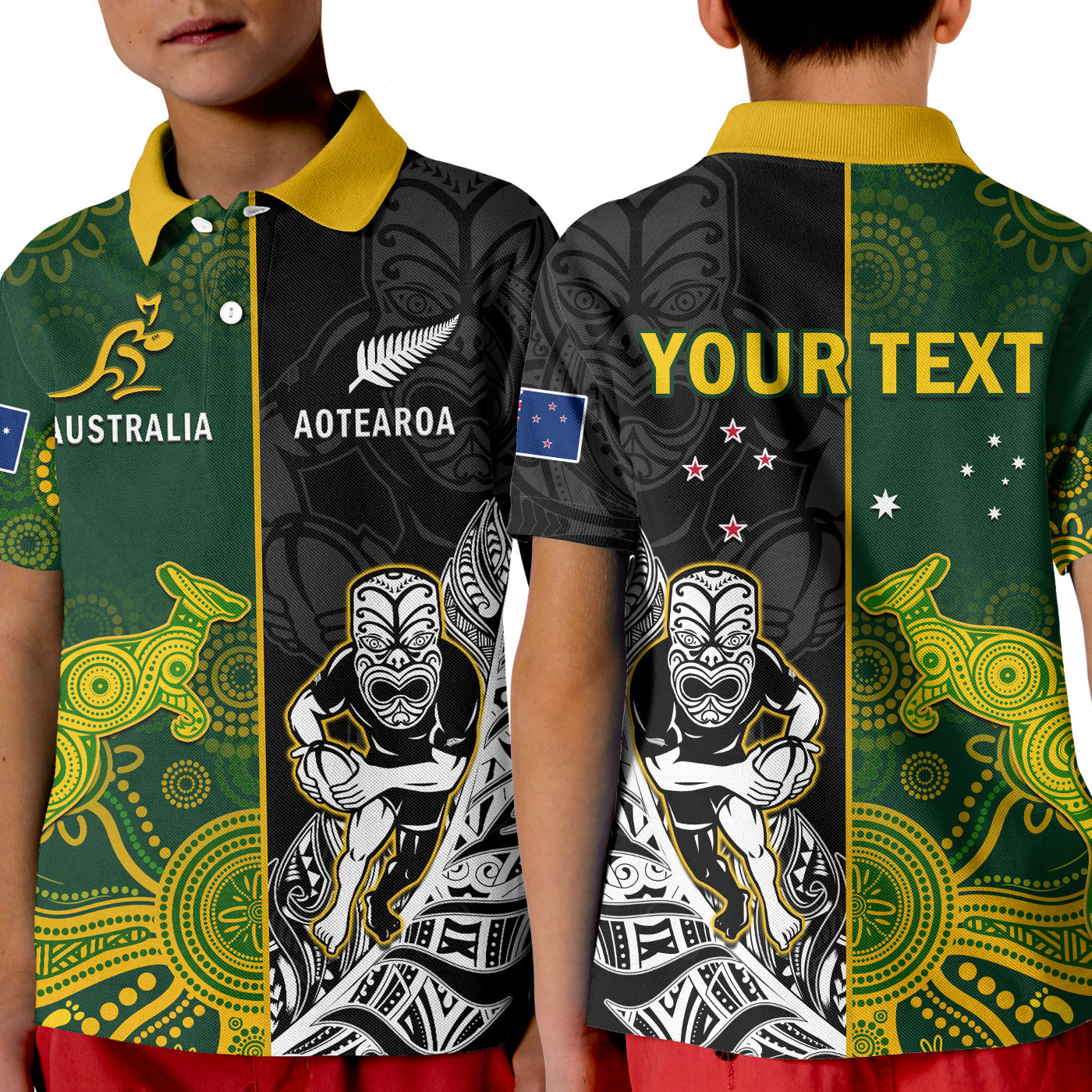 custom-personalised-australia-rugby-mix-aotearoa-rugby-polo-shirt-kid-wallabies-all-black-special-version
