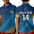 custom-text-and-number-gold-coast-titans-rugby-polo-shirt-kid-pasifika-gradient-polynesian-pattern