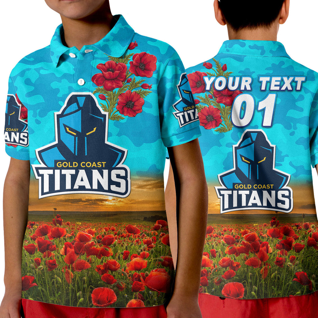 custom-personalised-titans-anzac-polo-shirt-poppy-flowers-vibes