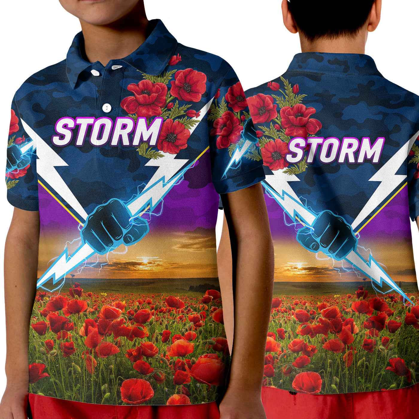 melbourne-storm-anzac-2022-polo-shirt-poppy-flowers-vibes