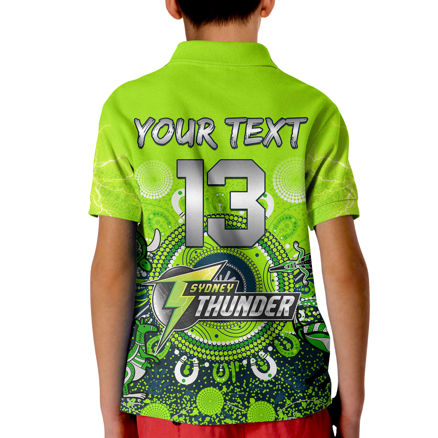 custom-text-and-number-sydney-thunder-polo-shirt-kid-cricket-aboriginal