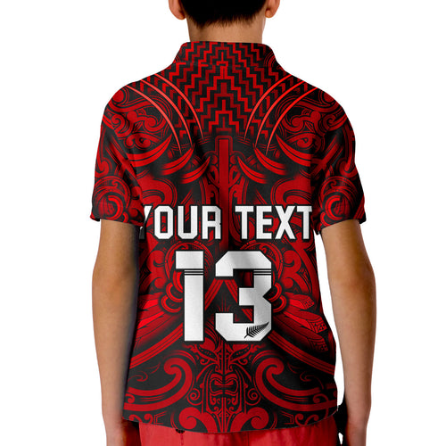 custom-text-and-number-new-zealand-silver-fern-rugby-polo-shirt-all-black-red-nz-maori-pattern
