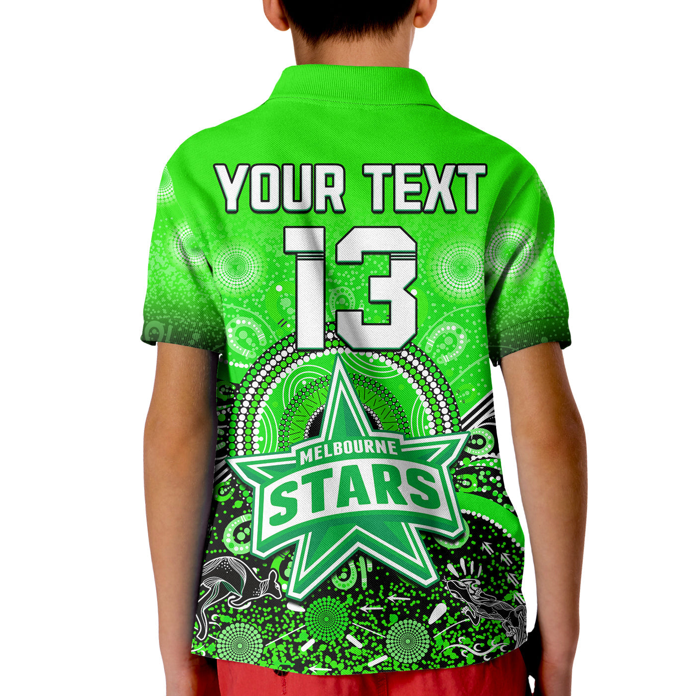 custom-text-and-number-melbourne-stars-polo-shirt-kid-cricket-aboriginal
