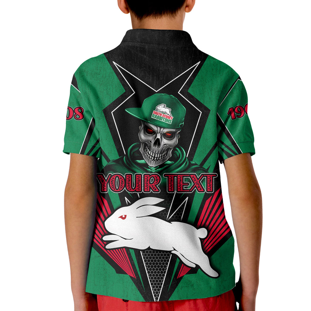 custom-personalised-rabbitohs-rugby-polo-shirt-mascot-south-sydney-since-1908-cool-skull