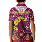 broncos-rugby-polo-shirt-kid-indigenous-pattern-artsy-ver02