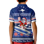 australia-christmas-polo-shirt-kid-aussie-aboriginal-santa-claus-is-surfing-with-kangaroo