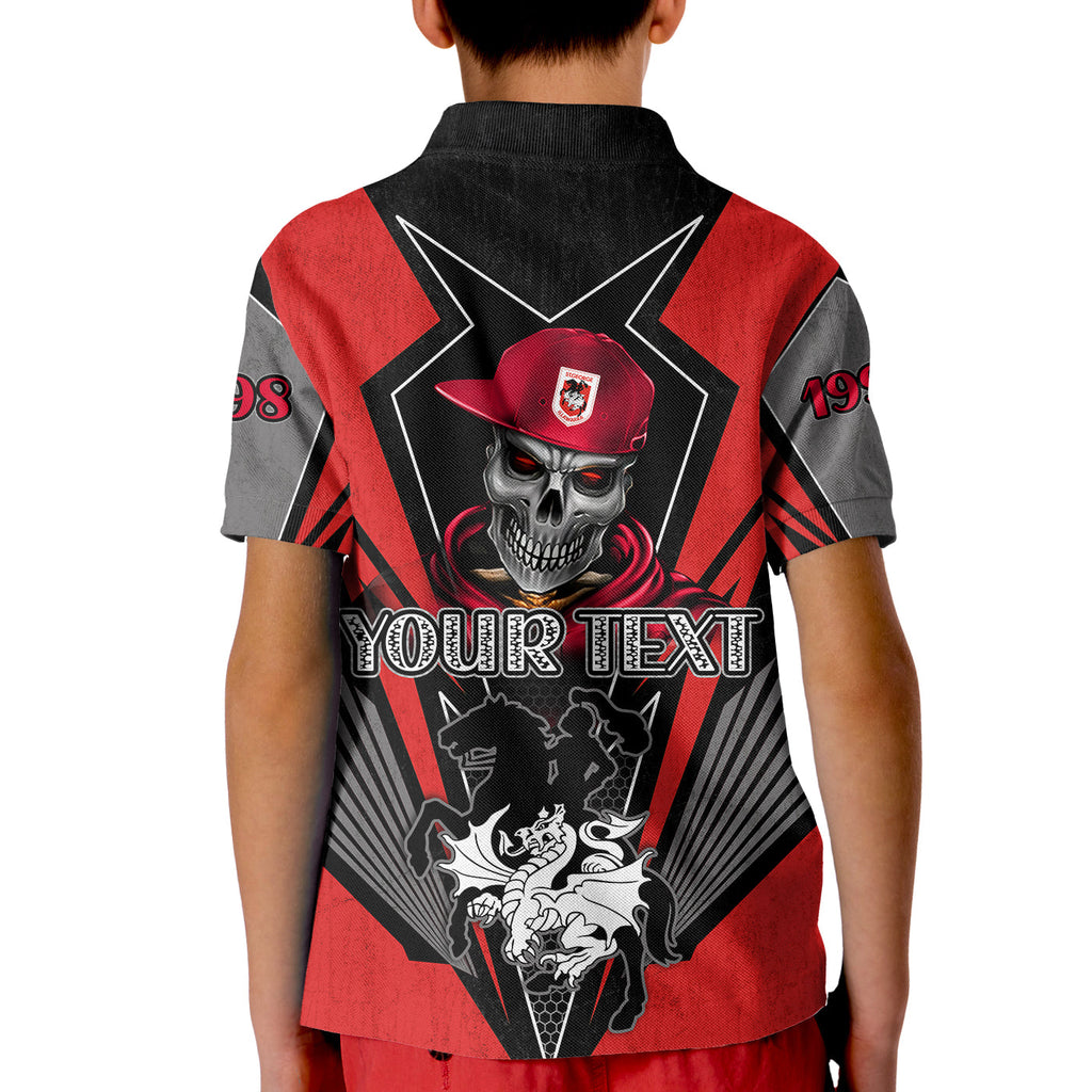 custom-personalised-dragons-rugby-polo-shirt-mascot-st-george-illawarra-since-1998-cool-skull