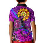 australia-lizard-and-sun-polo-shirt-aboriginal-art-purple