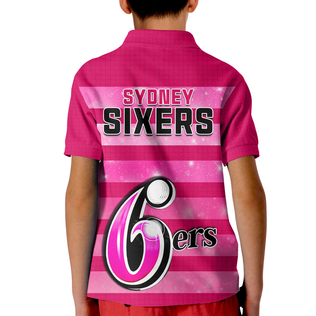 sydney-sixers-cricket-polo-shirt-kid-galaxy-star-simple-ver01