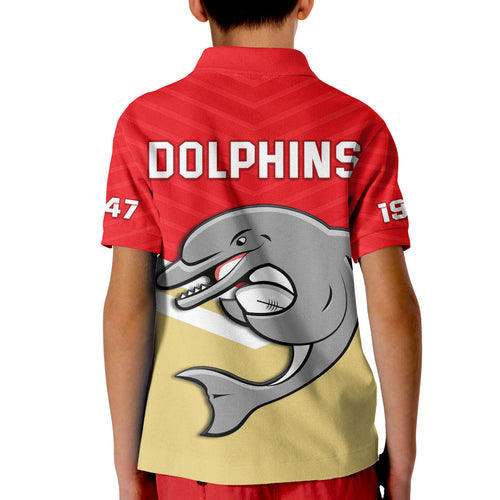 dolphins-rugby-polo-shirt-sporty-style-ver01