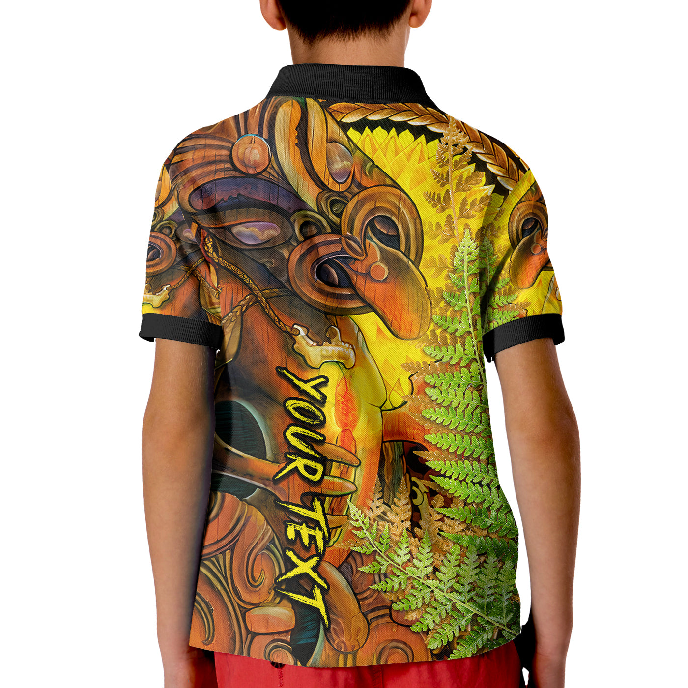 custom-personalised-hei-tiki-maori-polo-shirt-fern-aotearoa-ta-moko-sun