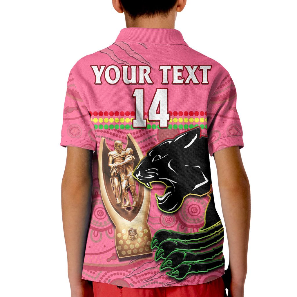 custom-text-and-number-panthers-rugby-polo-shirt-kid-the-riff-2022-premiers-aboriginal-pink