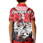 custom-text-and-number-dragons-rugby-polo-shirt-indigenous-pattern-artsy-version