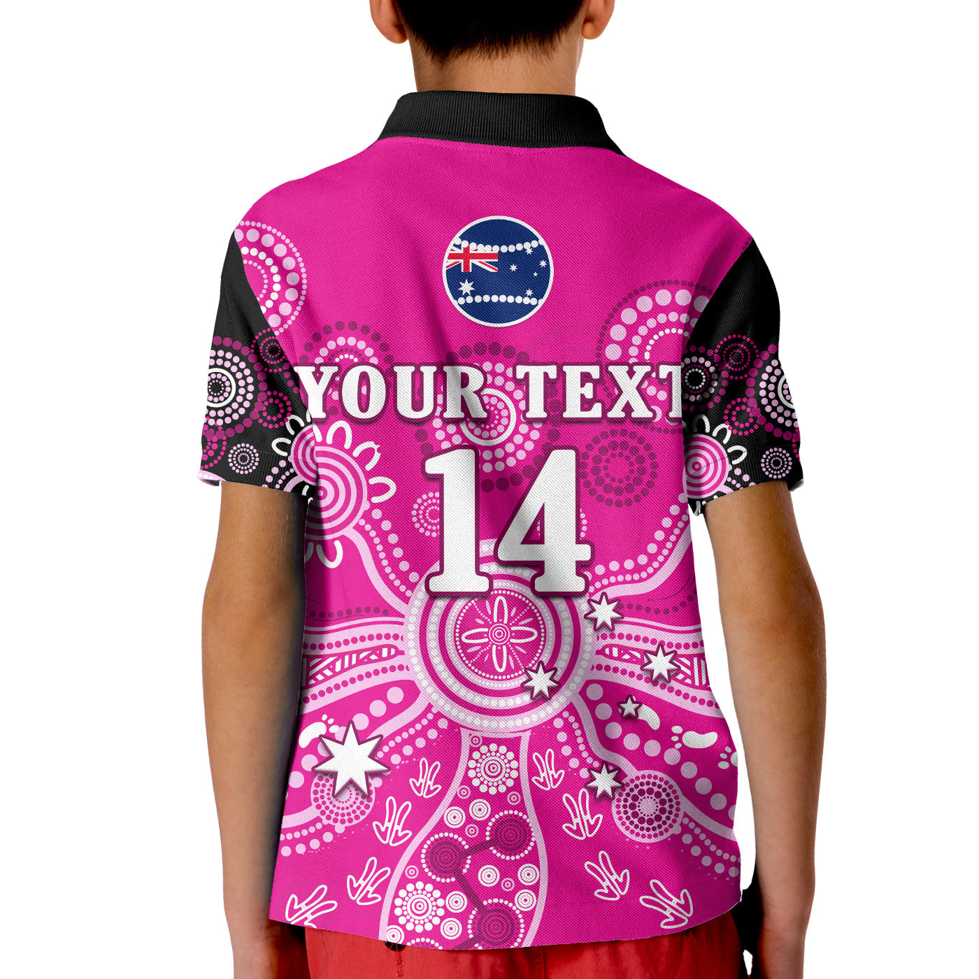 custom-text-and-number-sydney-sixers-polo-shirt-cricket-indigenous-australian-art-ver01
