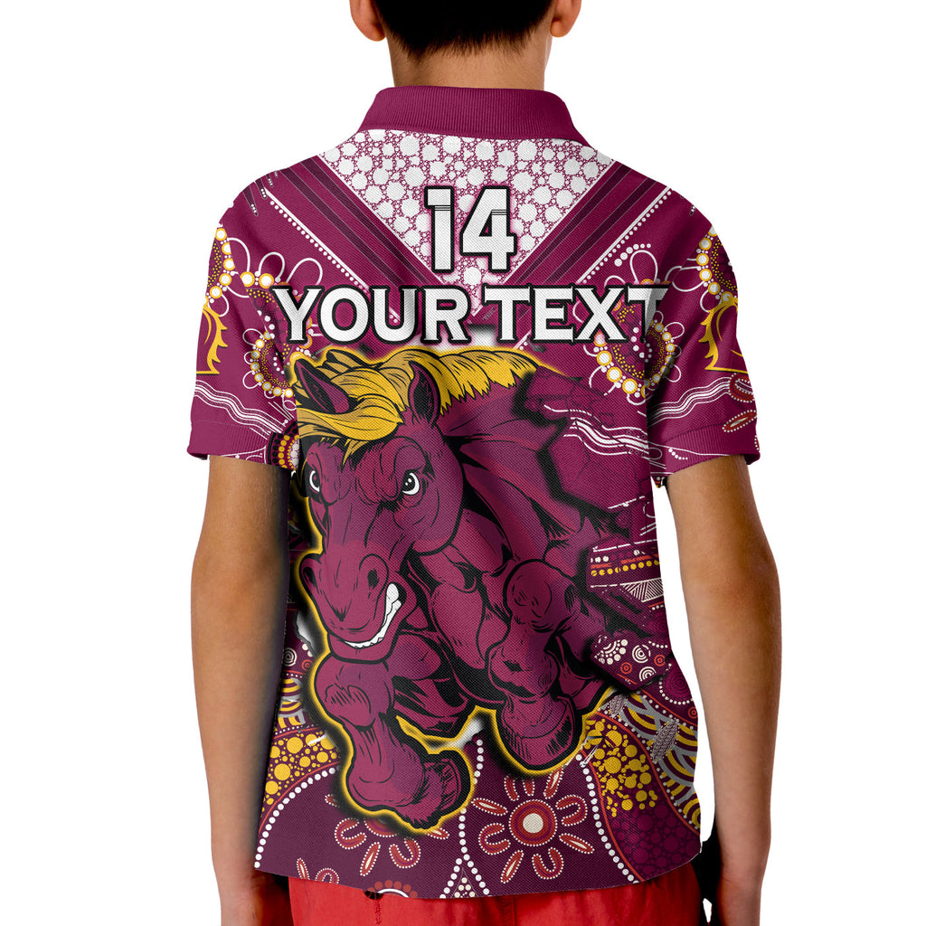 custom-text-and-number-broncos-rugby-polo-shirt-indigenous-pattern-artsy-ver01