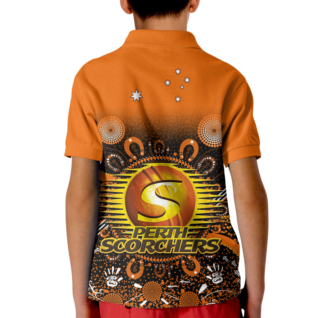 perth-scorchers-polo-shirt-kid-aboriginal-sunshine