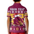 custom-personalised-broncos-christmas-polo-shirt-brisbane-aboriginal-art-merry-xmas