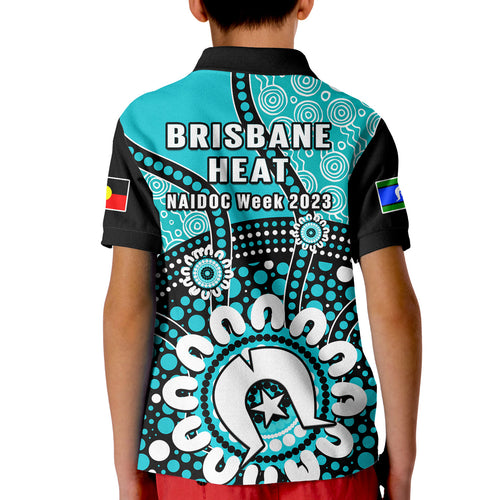 brisbane-heat-naidoc-2023-polo-shirt-kid-indigenous-for-our-elders