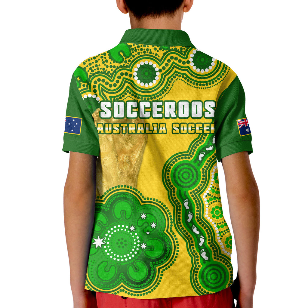 australia-soccer-polo-shirt-kid-socceroos-aboriginal-wc-2022