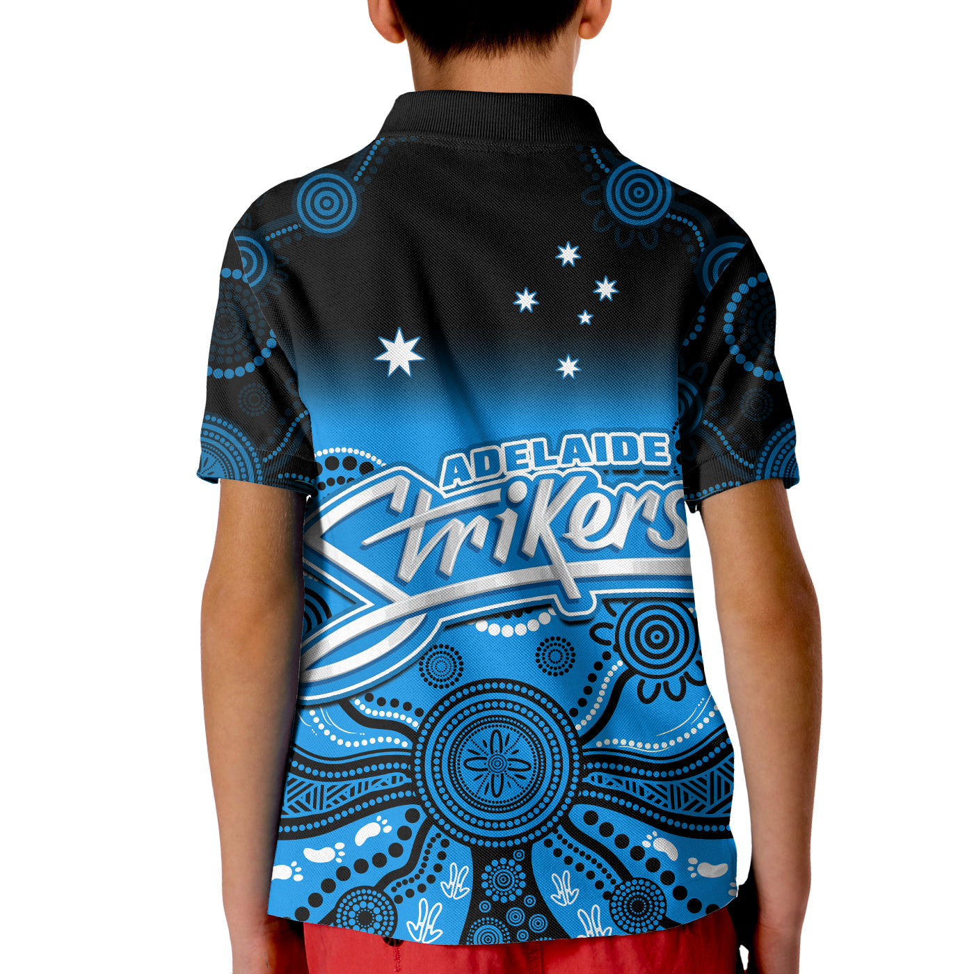 adelaide-strikers-polo-shirt-gradient-aboriginal-dot-painting