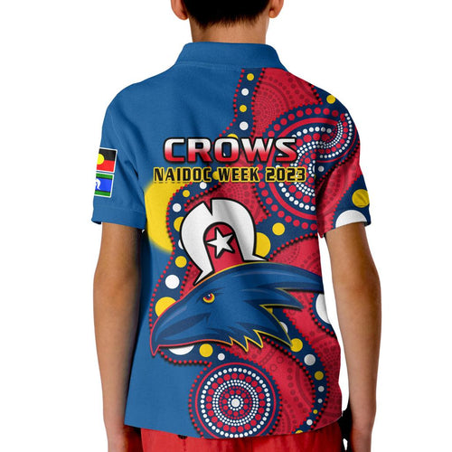 adelaide-football-naidoc-2023-polo-shirt-kid-crows-for-our-elders-indigenous