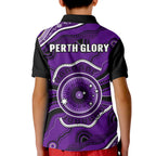perth-glory-football-polo-shirt-dot-painting-style