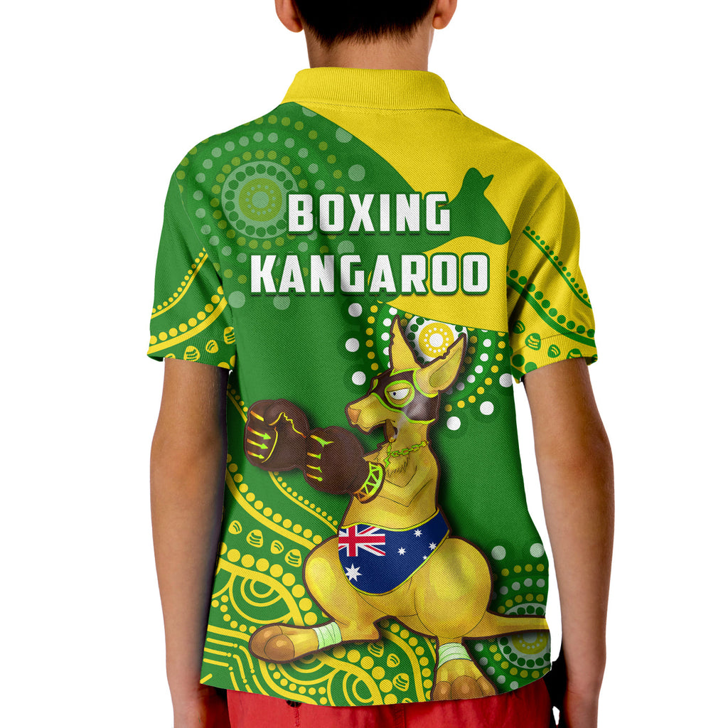 australia-polo-shirt-kid-boxing-kangaroo-indigenous-national-color-art
