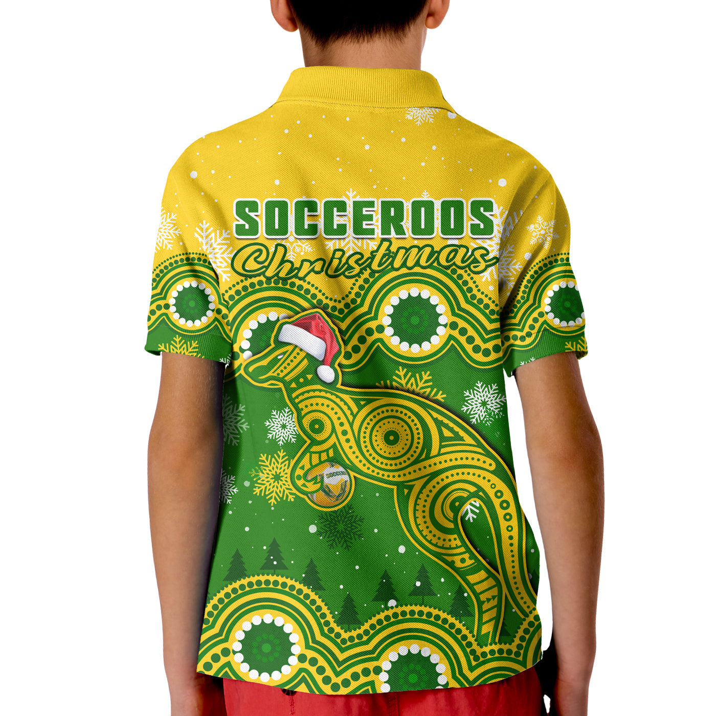 australia-soccer-christmas-polo-shirt-kid-socceroos-indigenous-kangaroo