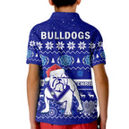 bulldogs-rugby-christmas-polo-shirt-berries-merry-xmas-aboriginal-art