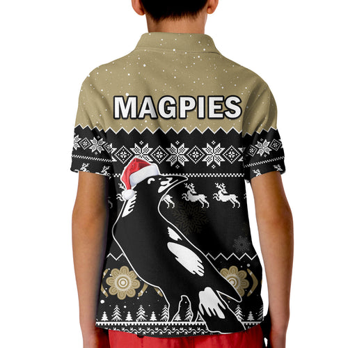 collingwood-football-polo-shirt-magpies-indigenous-merry-christmas