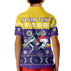 custom-personalised-melbourne-storm-christmas-polo-shirt-aboriginal-art-merry-xmas
