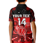 custom-text-and-number-renegades-cricket-polo-shirt-kid-melbourne-team-green-gradient-aboriginal-art