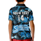 custom-text-and-number-adelaide-strikers-cricket-polo-shirt-kid-aboriginal-art-mix-tropical-flowers
