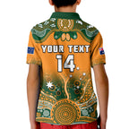 custom-text-and-number-australia-rugby-polo-shirt-wallabies-kangaroo-orange-aboriginal