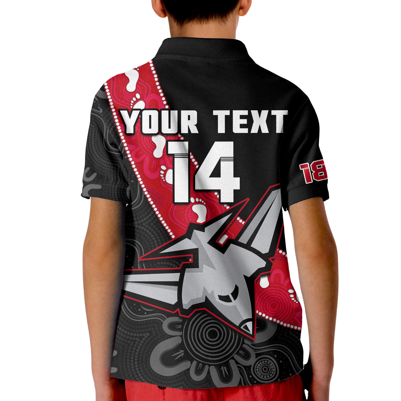custom-text-and-number-essendon-football-polo-shirt-go-bombers-1872-aboriginal-art