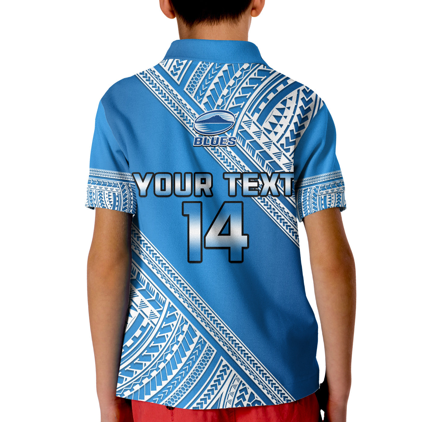 custom-text-and-number-blues-rugby-polo-shirt-aotearoa-super-auckland-polynesian-pattern