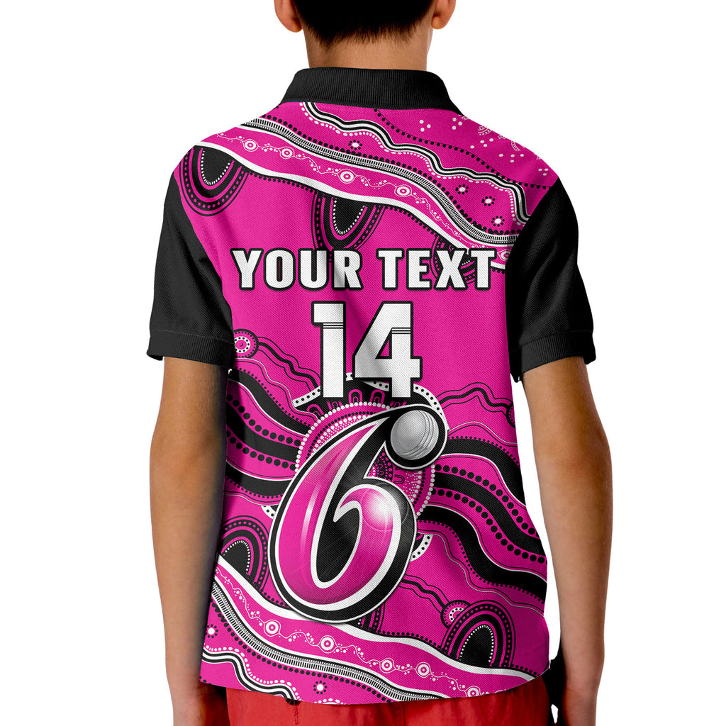 custom-text-and-number-sixers-cricket-polo-shirt-sydney-aboriginal-painting