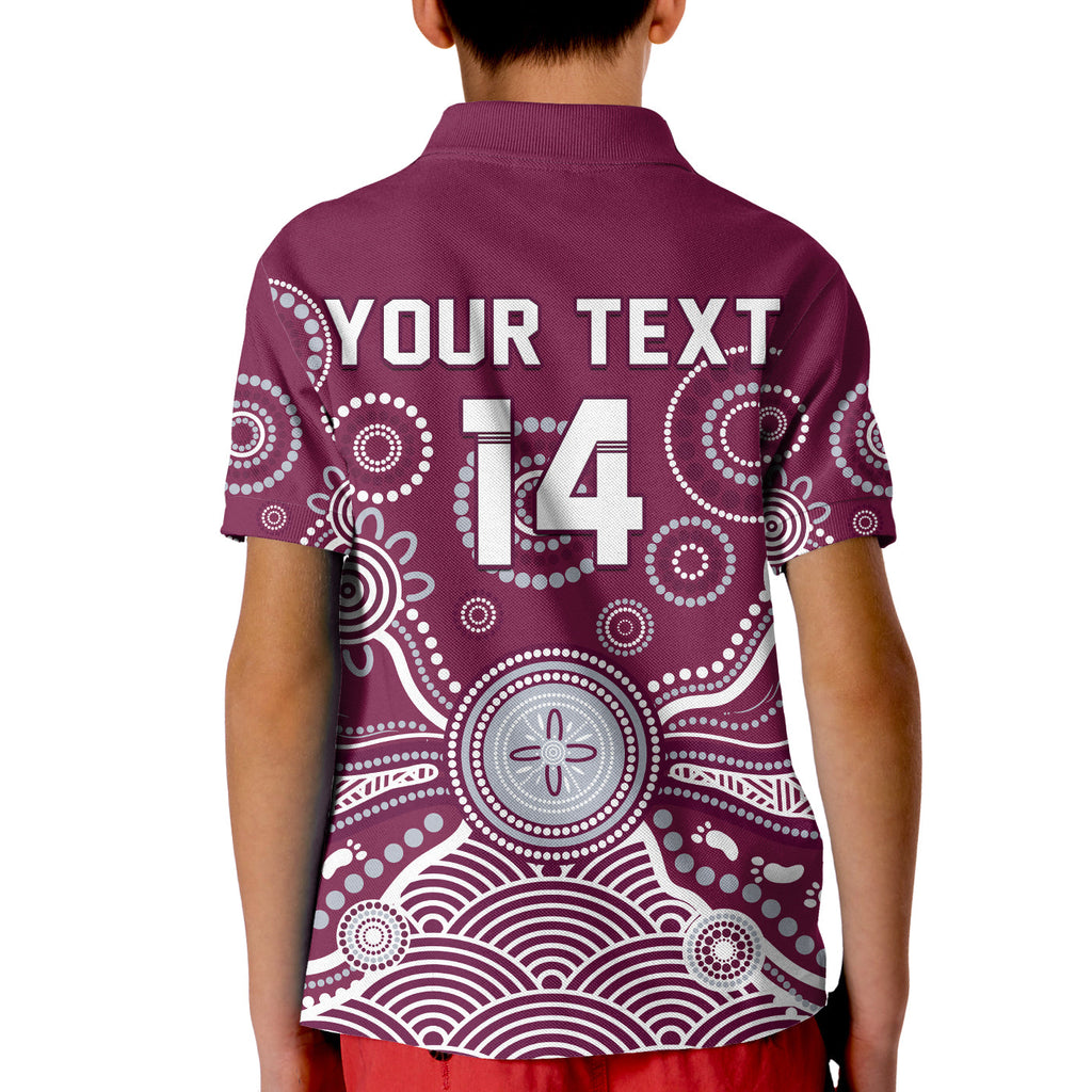 custom-text-and-number-sea-eagles-polo-shirt-kid-manly-warringah-1946-indigenous-painting