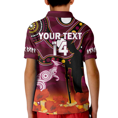 custom-text-and-number-maroons-rugby-anzac-2023-polo-shirt-qld-aboriginal-mix-poppy-camouflage