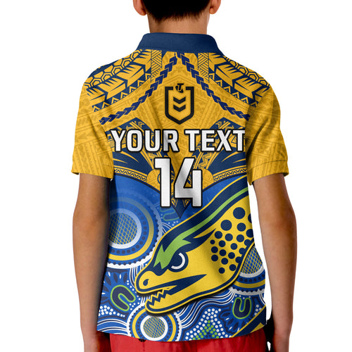 custom-text-and-number-parramatta-rugby-2023-polo-shirt-kid-go-eels-polynesian-mix-indigenous-art