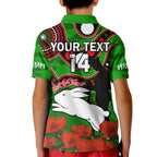 custom-text-and-number-rabbitohs-rugby-anzac-2023-polo-shirt-kid-lest-we-forget