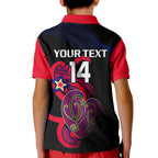 custom-text-and-number-aotearoa-netball-polo-shirt-kid-waikato-bay-of-plenty-magic-2023-anz-premiership