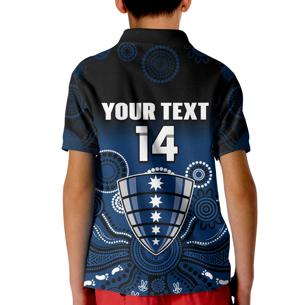 custom-text-and-number-melbourne-rebels-rugby-polo-shirt-gradient-aboriginal