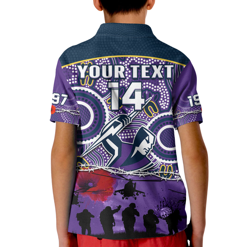 custom-text-and-number-melbourne-storm-rugby-anzac-polo-shirt-indigenous-poppy-australian-army