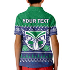 custom-personalised-warriors-rugby-polo-shirt-kid-new-zealand-indigenous-merry-christmas