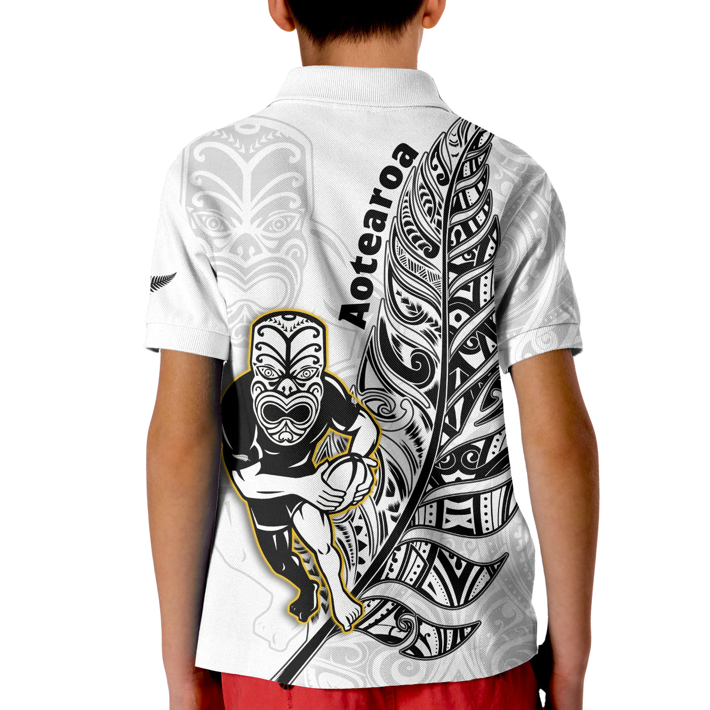 custom-text-and-number-new-zealand-silver-fern-rugby-polo-shirt-all-black-maori-version-white