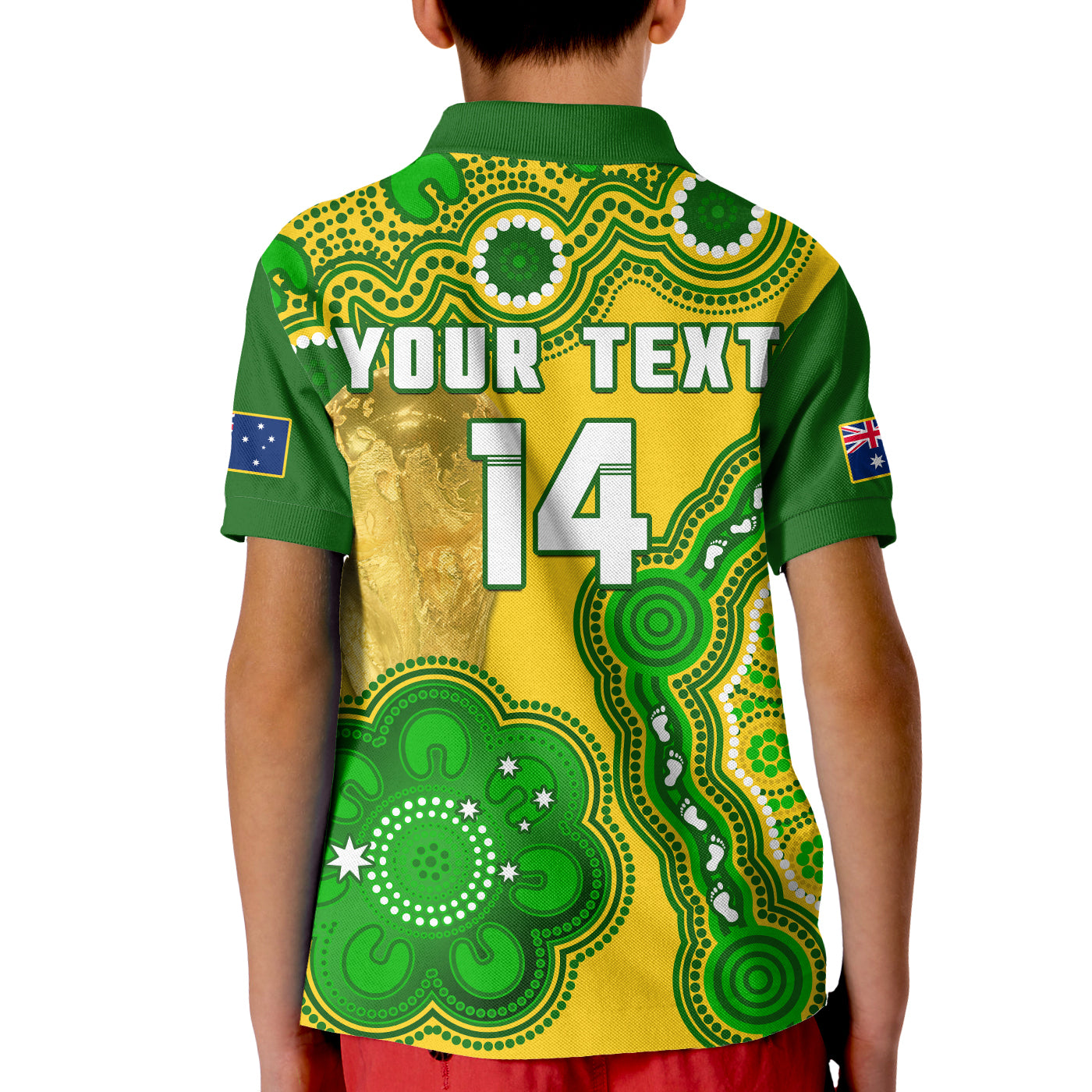 custom-text-and-number-australia-soccer-polo-shirt-kid-socceroos-aboriginal-wc-2022