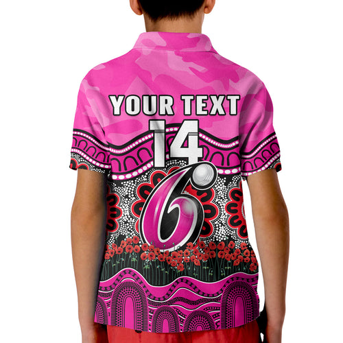 custom-text-and-number-sixers-cricket-anzac-polo-shirt-sydney-poppy-aboriginal-camouflage