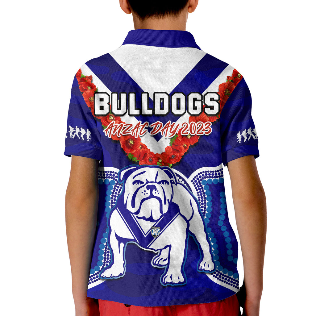 bulldogs-rugby-anzac-2023-polo-shirt-dots-poppy-mix-camouflage-lest-we-forget