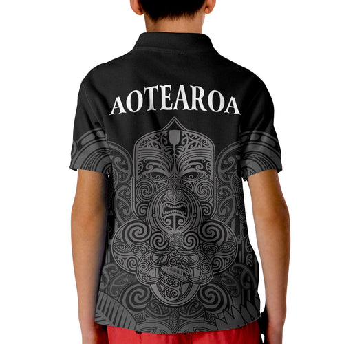 new-zealand-tiki-rugby-polo-shirt-kid-nz-maori-koru-pattern-ver01